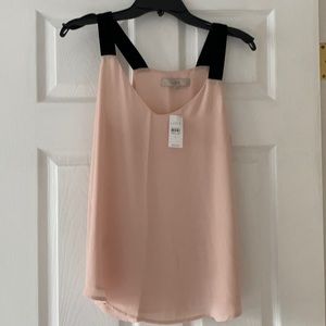 Loft Flowy Top with Velvet wide straps